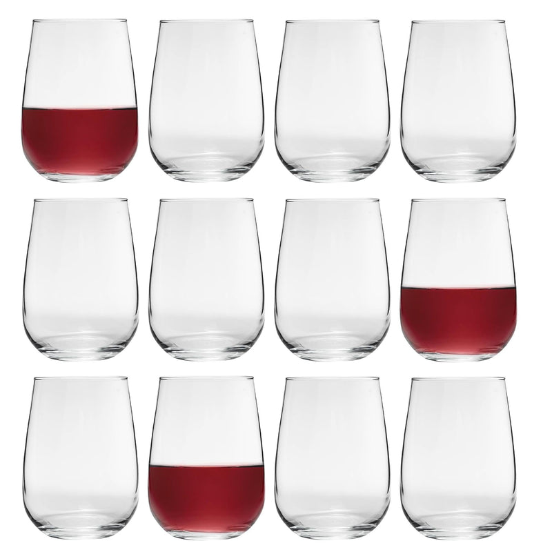 590ml Gaia Stemless Wine Glasses - By Lav