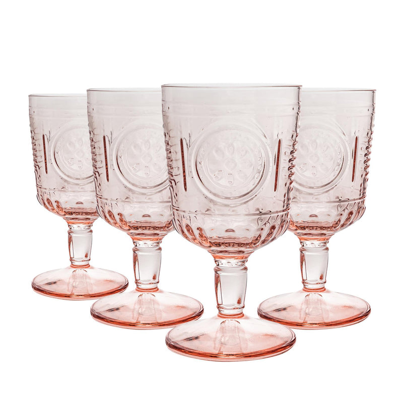 320ml Romantic Wine Glasses - By Bormioli Rocco