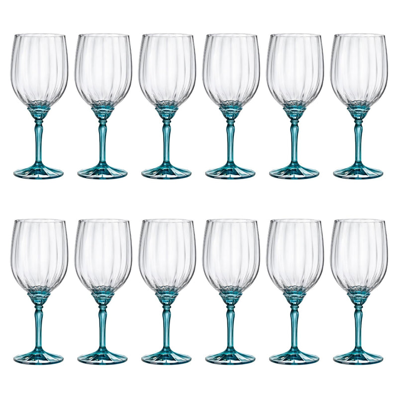 535ml Florian Red Wine Glasses - By Bormioli Rocco