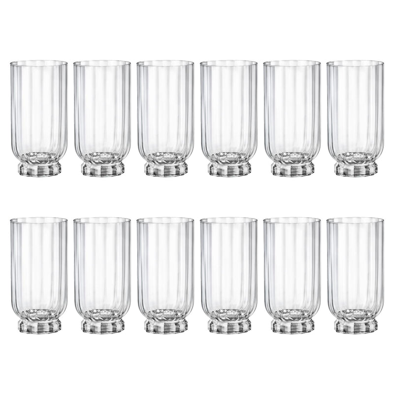 430ml Florian Highball Glasses - Pack of 12  - By Bormioli Rocco