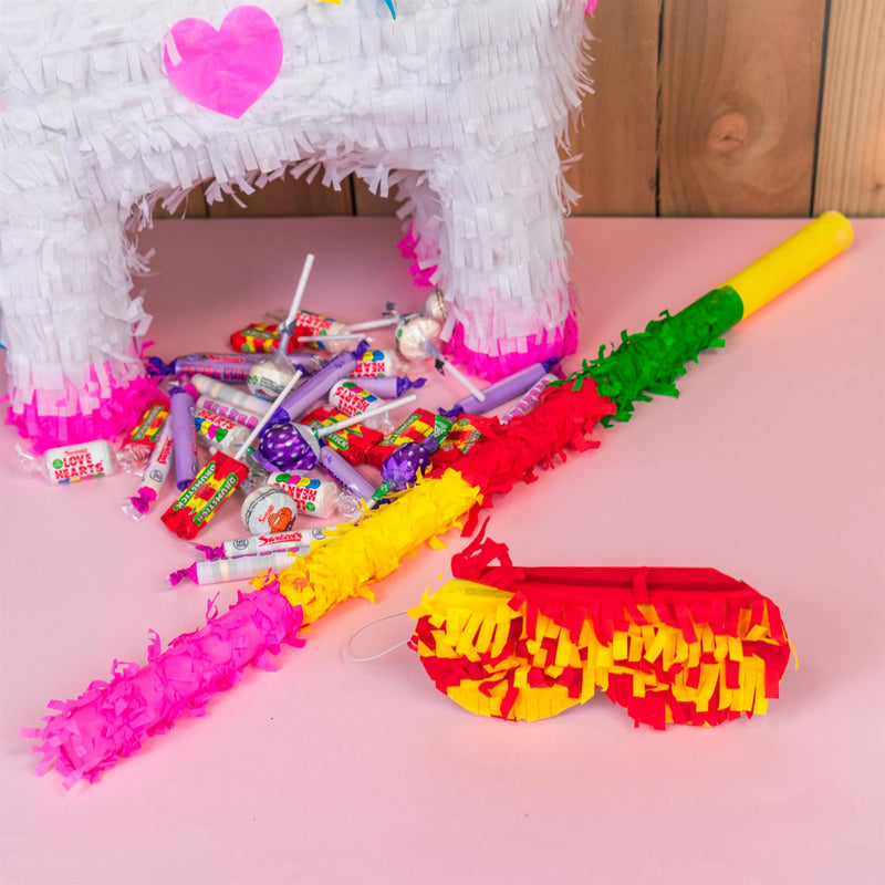 2pc Pinata Buster Stick & Blindfold Set - By Fax Potato