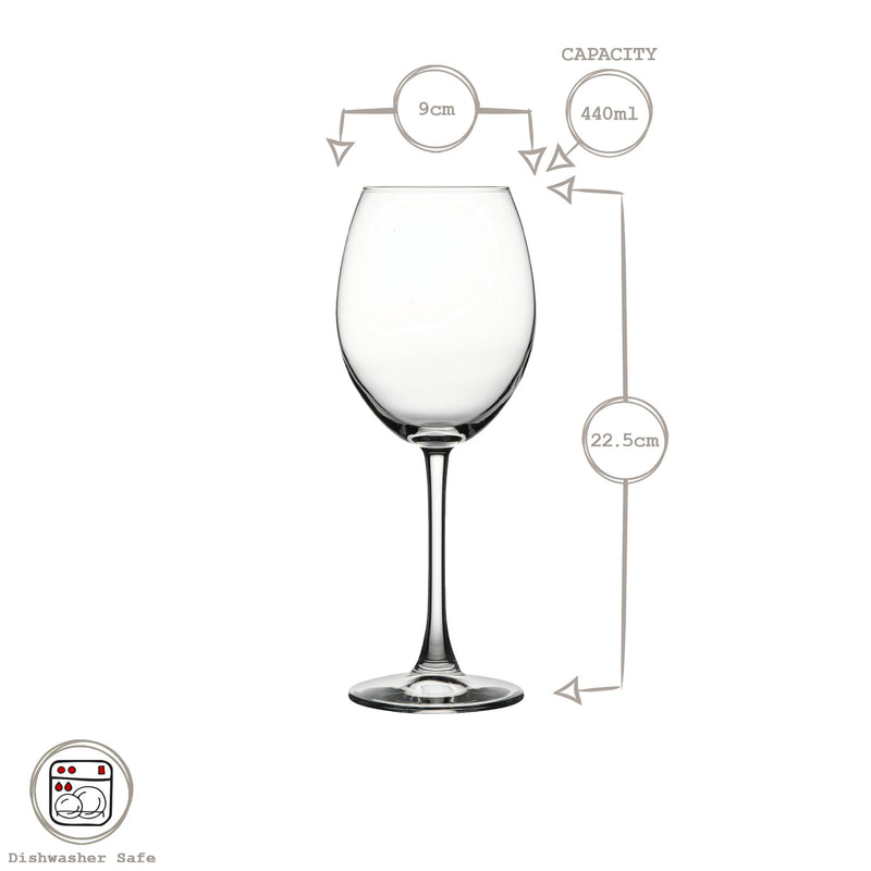 440ml Enoteca Wine Glasses - By Pasabahce