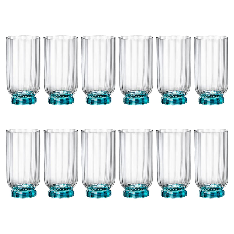 430ml Florian Highball Glasses - Pack of 12  - By Bormioli Rocco