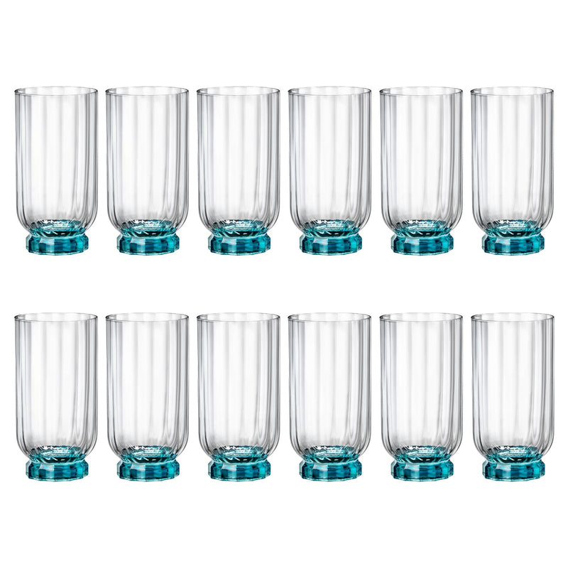 430ml Florian Highball Glasses - By Bormioli Rocco