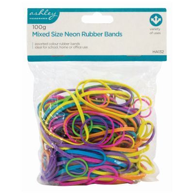 Elastic Rubber Bands - Mixed Size - By Ashley