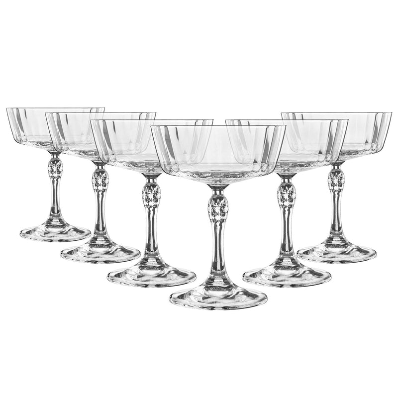 275ml America 20S Cocktail Saucers - By Bormioli Rocco