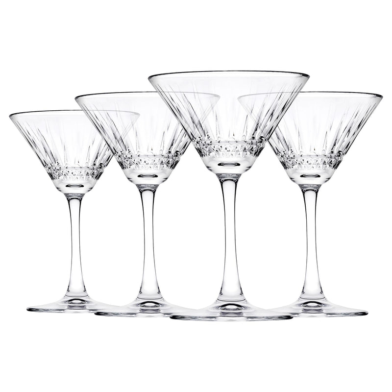 220ml Elysia Martini Glasses - By Pasabahce