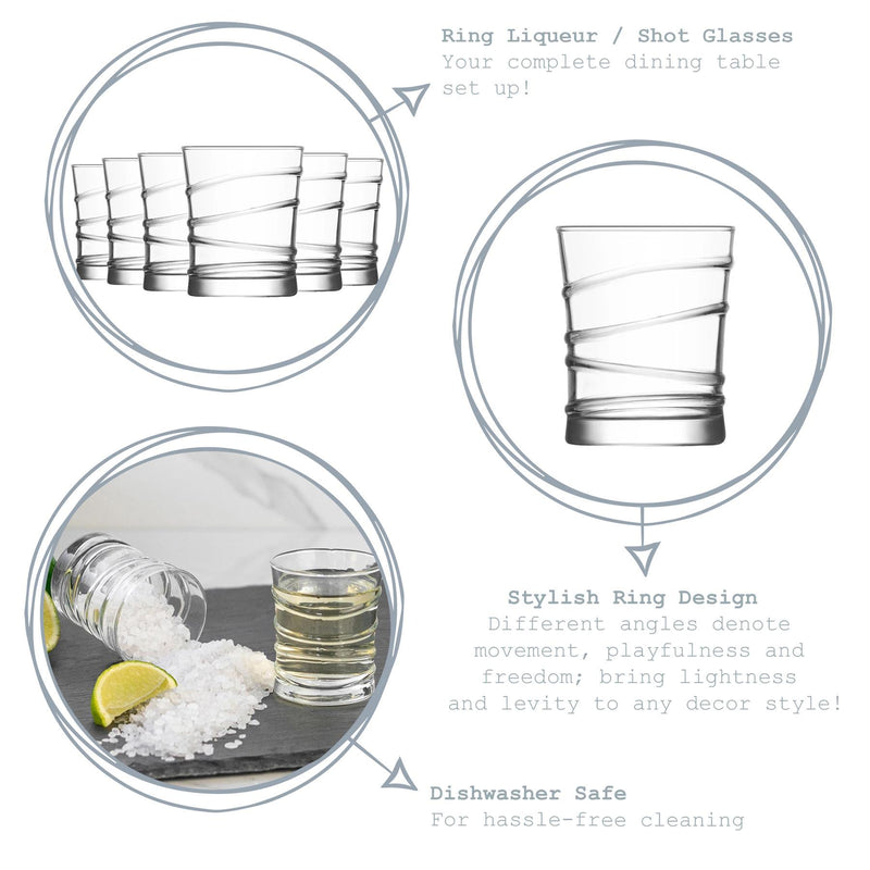 LAV Party Glass Shooter Glasses Set