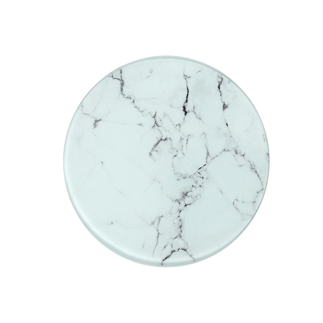 Round Glass Coasters - Marble - Pack of 6