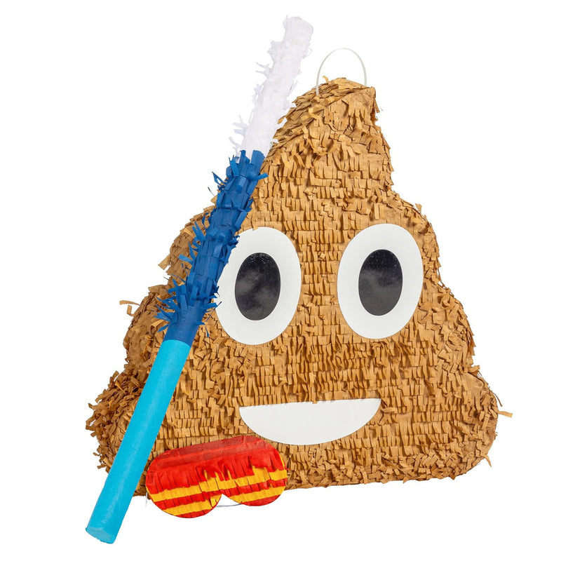 Poop Emoji Pinata Party Set - By Fax Potato