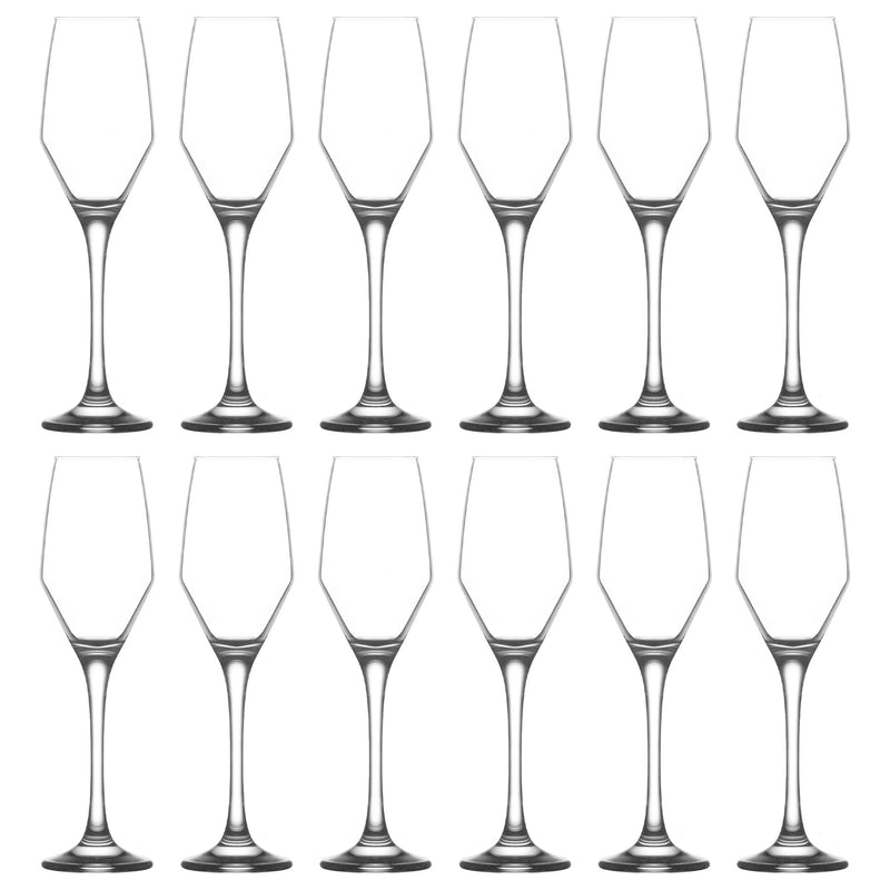 230ml Ella Champagne Flute Glasses - By Lav