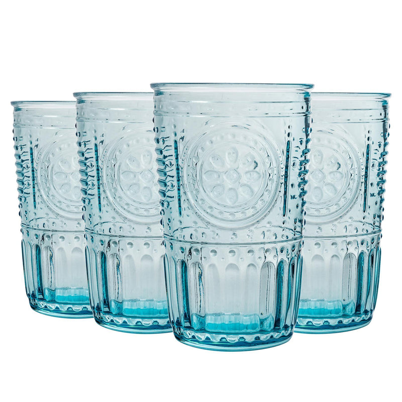 340ml Romantic Highball Glasses - By Bormioli Rocco