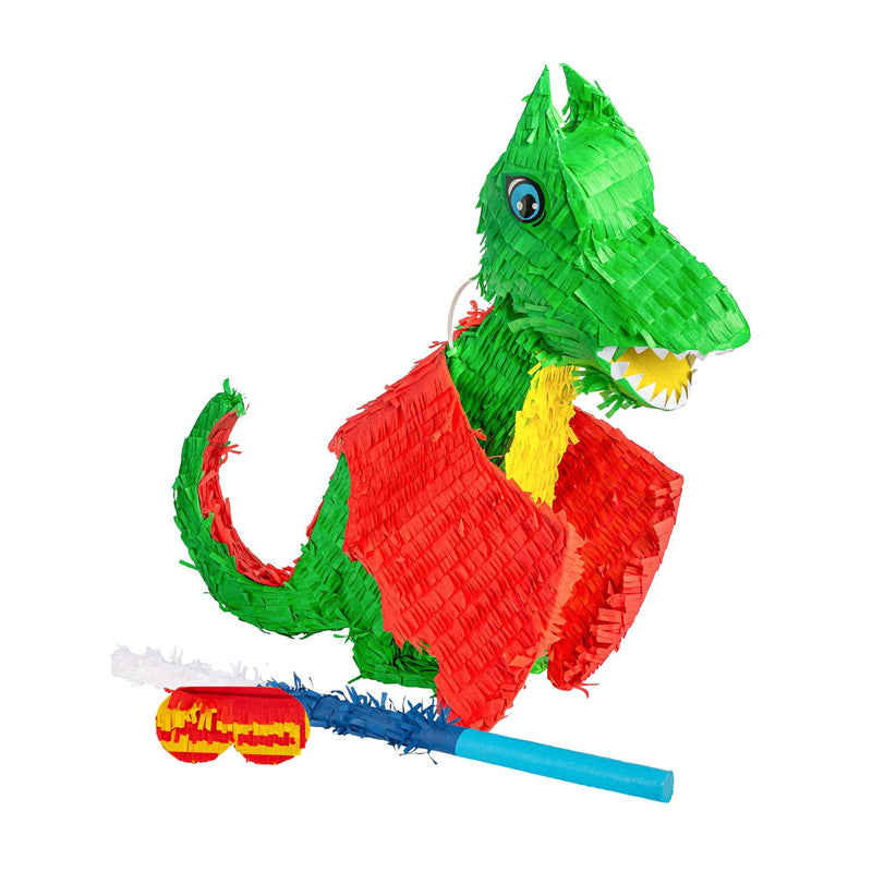 3pc Dragon Pinata Party Set - By Fax Potato