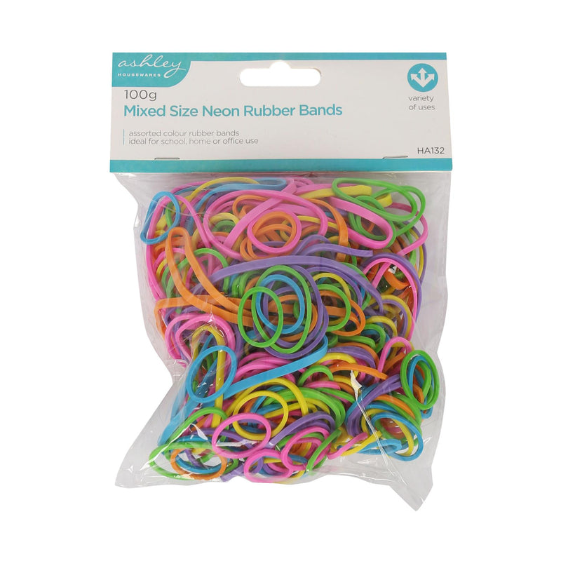 Elastic Rubber Bands - Mixed Size - By Ashley