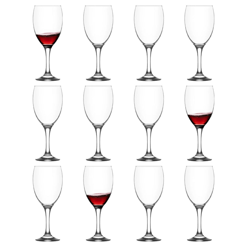 590ml Empire Red Wine Glasses - Pack of 12 - By LAV