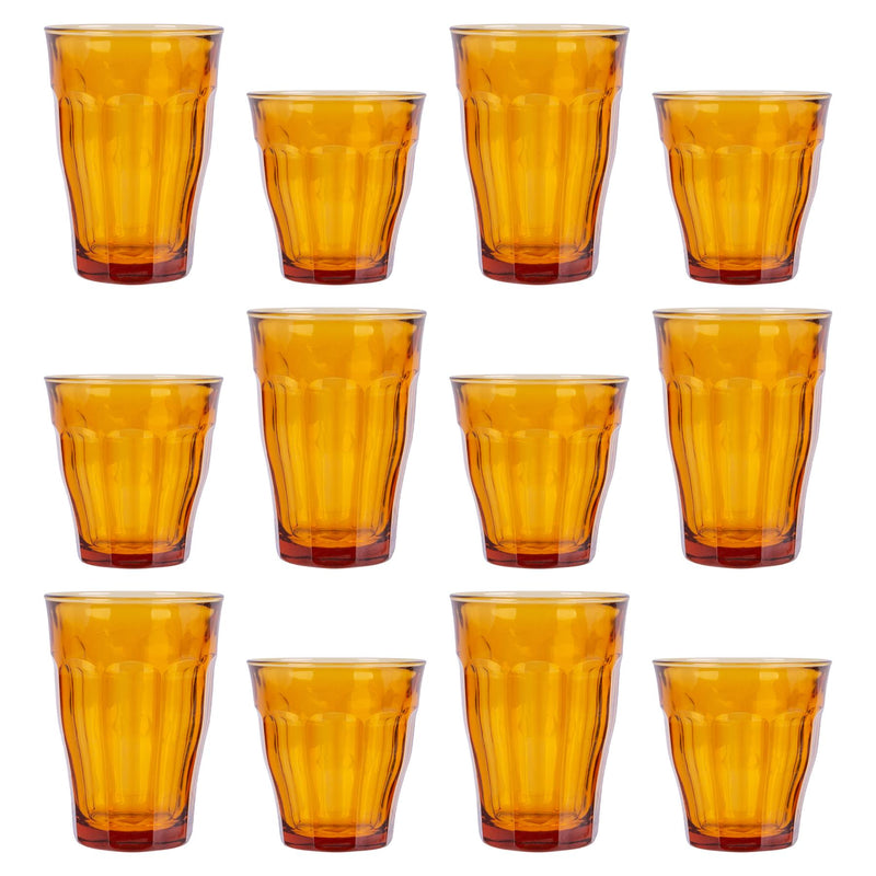 12pc Picardie Highball Glasses & Tumblers Set - By Duralex