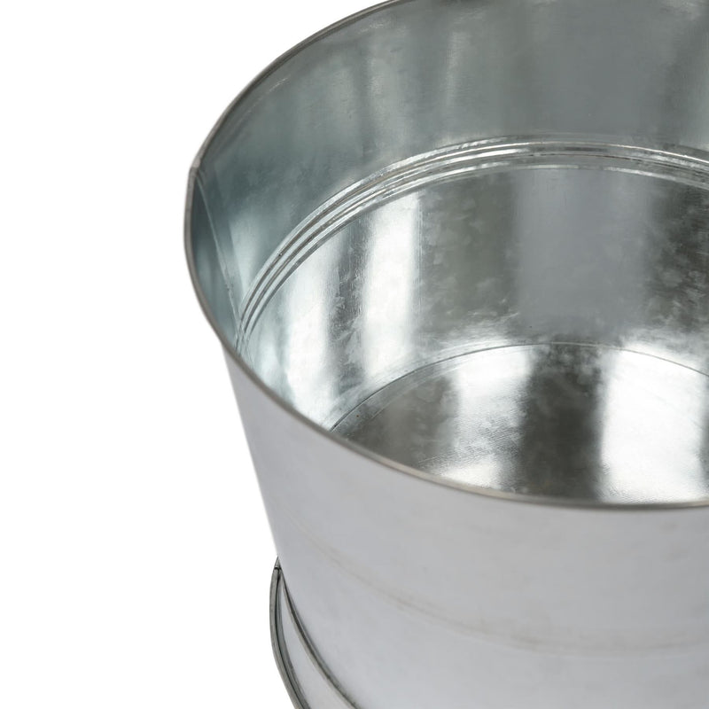 Handmade Galvanized Iron Ice Bucket - 26.5cm - By Rink Drink