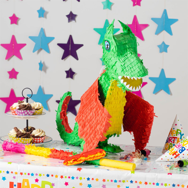 3pc Dragon Pinata Party Set - By Fax Potato