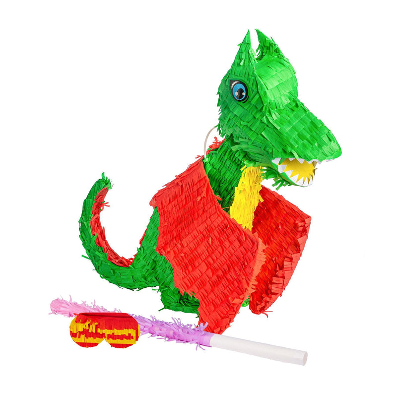 3pc Dragon Pinata Party Set - By Fax Potato