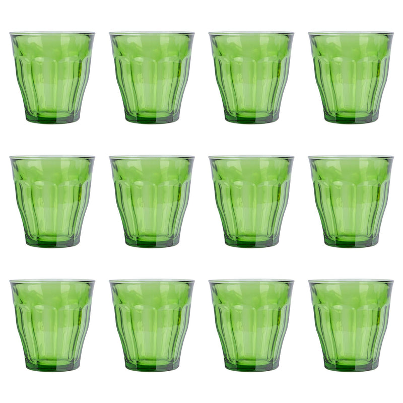 250ml Picardie Water Glasses - Pack of 12 - By Duralex