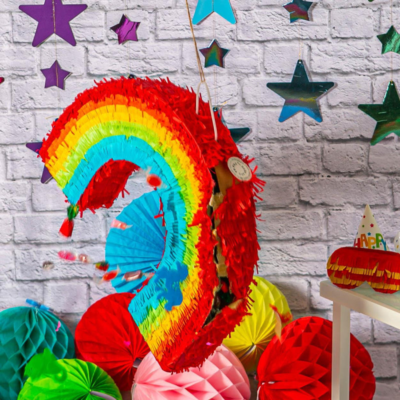 Rainbow Pinata Party Set - By Fax Potato