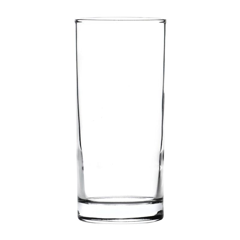 285ml Clear Classic Highball Glasses - Pack of 12 - By Argon Tableware