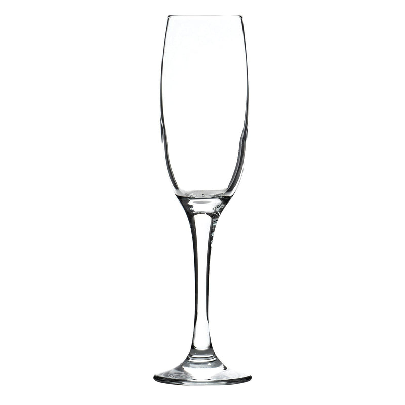 220ml Classic Champagne Flutes - Pack of 12 - By Argon Tableware