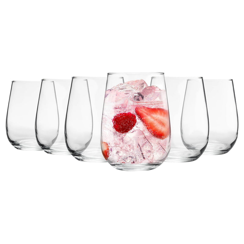 590ml Corto Stemless Gin And Tonic Glasses - By Argon Tableware