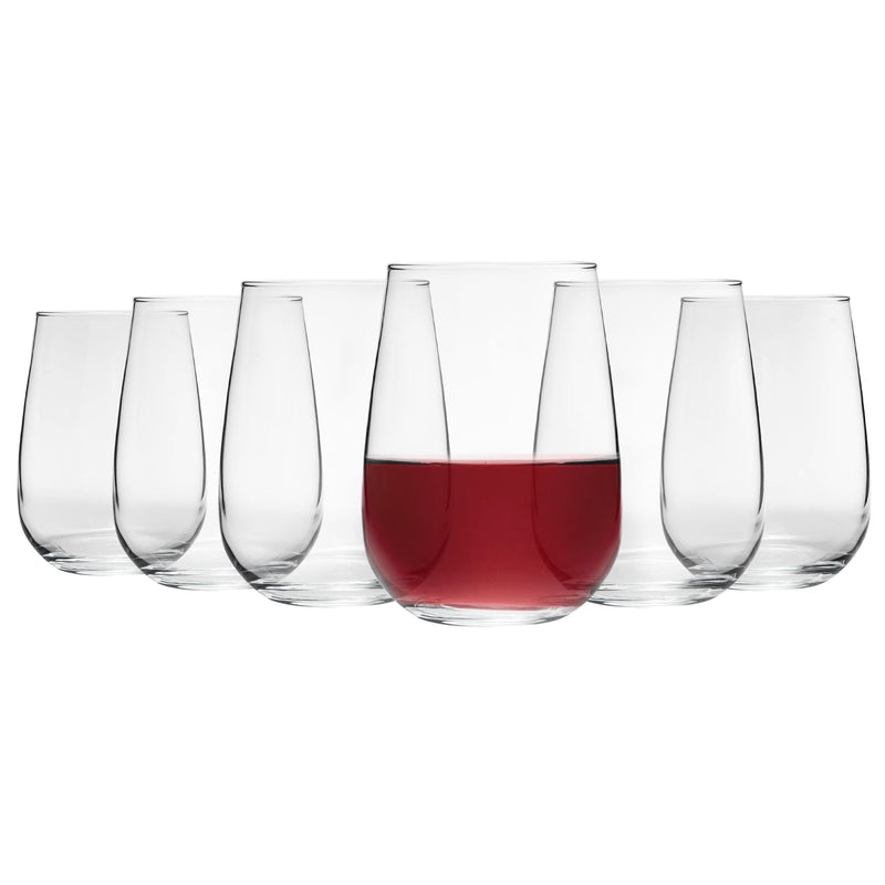 590ml Gaia Stemless Wine Glasses - By Lav