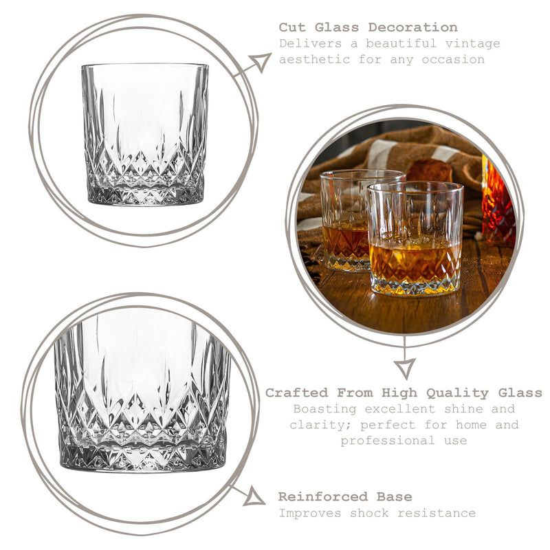 330ml Odin Whisky Glasses - Pack of 12 - By LAV