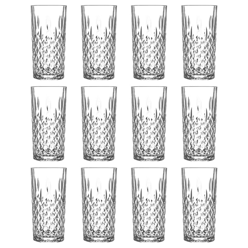 356ml Prysm Highball Glasses - By Argon Tableware