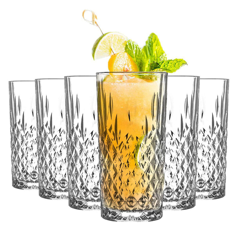 356ml Prysm Highball Glasses - By Argon Tableware