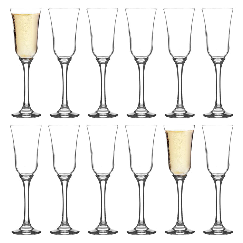 225ml Tromba Stemmed Champagne Flute Glasses - By Argon Tableware