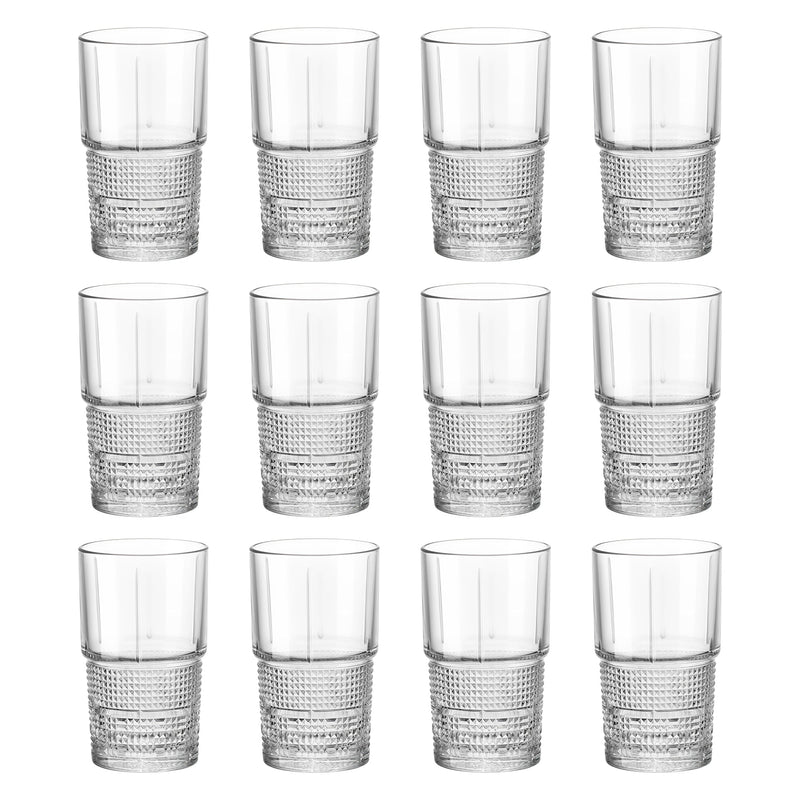 405ml Bartender Novecento Highball Glasses - By Bormioli Rocco