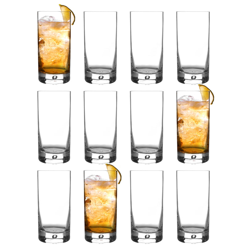 375ml Barglass Highball Glasses - Pack of 12 - By Bormioli Rocco