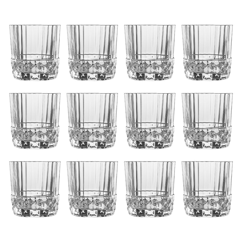 300ml America '20s Tumbler Glasses - Pack of 12 - By Bormioli Rocco