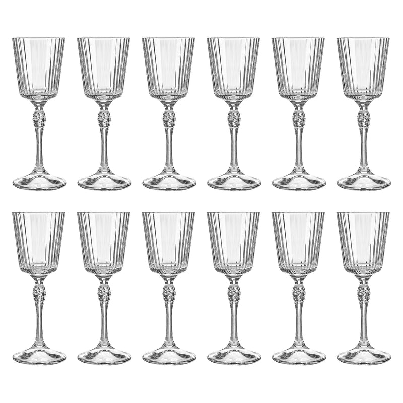 80ml Clear America '20s Liqueur Glasses - Pack of 12 - By Bormioli Rocco