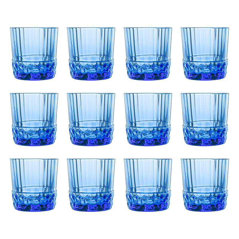 370ml America '20s Tumbler Glasses - Pack of 12 - By Bormioli Rocco