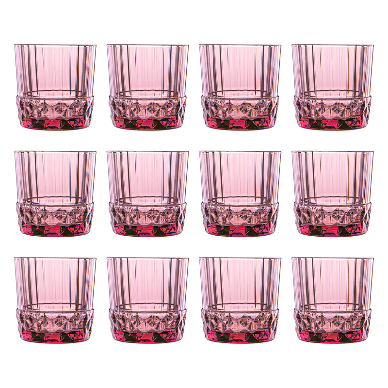 370ml America '20s Tumbler Glasses - Pack of 12 - By Bormioli Rocco