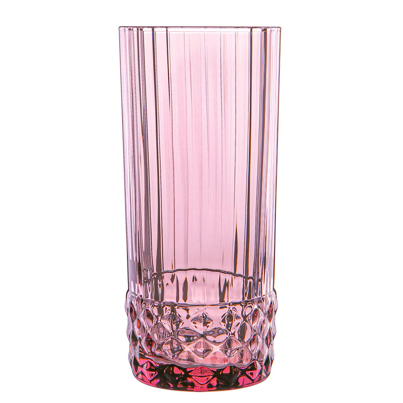 490ml America '20s Highball Glasses - By Bormioli Rocco