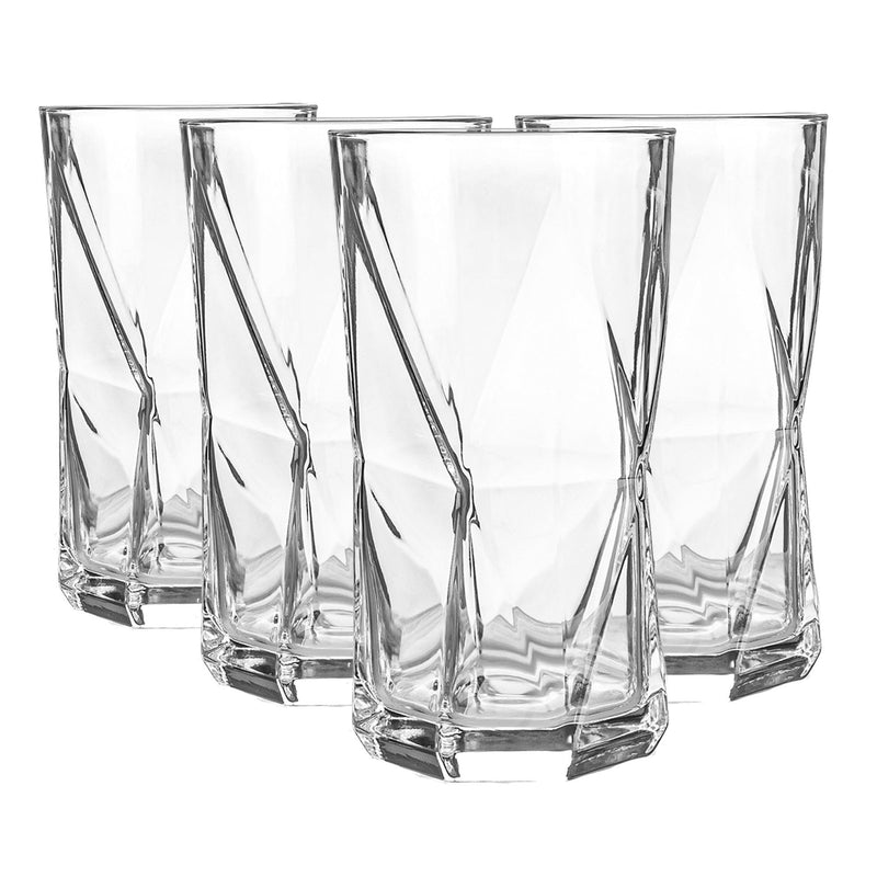 480ml Cassiopea Highball Glasses - By Bormioli Rocco