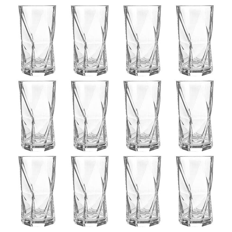 480ml Cassiopea Highball Glasses - Pack of 12 - By Bormioli Rocco