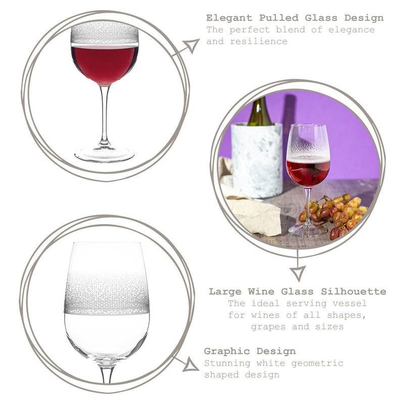 500ml Inventa Wine Glasses - By Bormioli Rocco