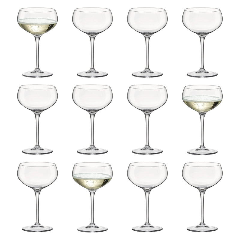 305ml Bartender Champagne Saucers - Pack of 12 - By Bormioli Rocco