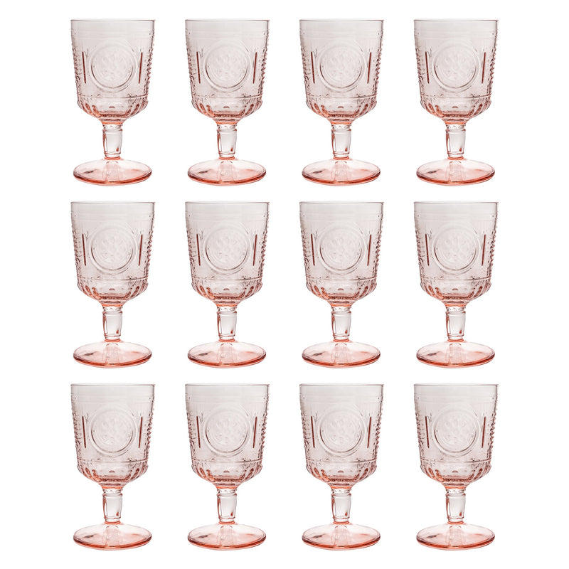 320ml Romantic Wine Glasses - By Bormioli Rocco