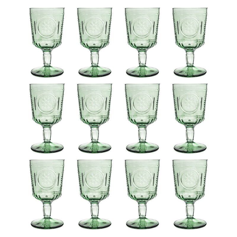 320ml Romantic Wine Glasses - By Bormioli Rocco