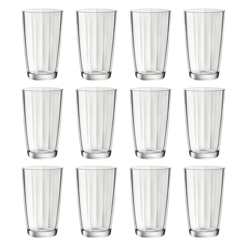 470ml Pulsar Highball Glasses - Pack of 12 - By Bormioli Rocco