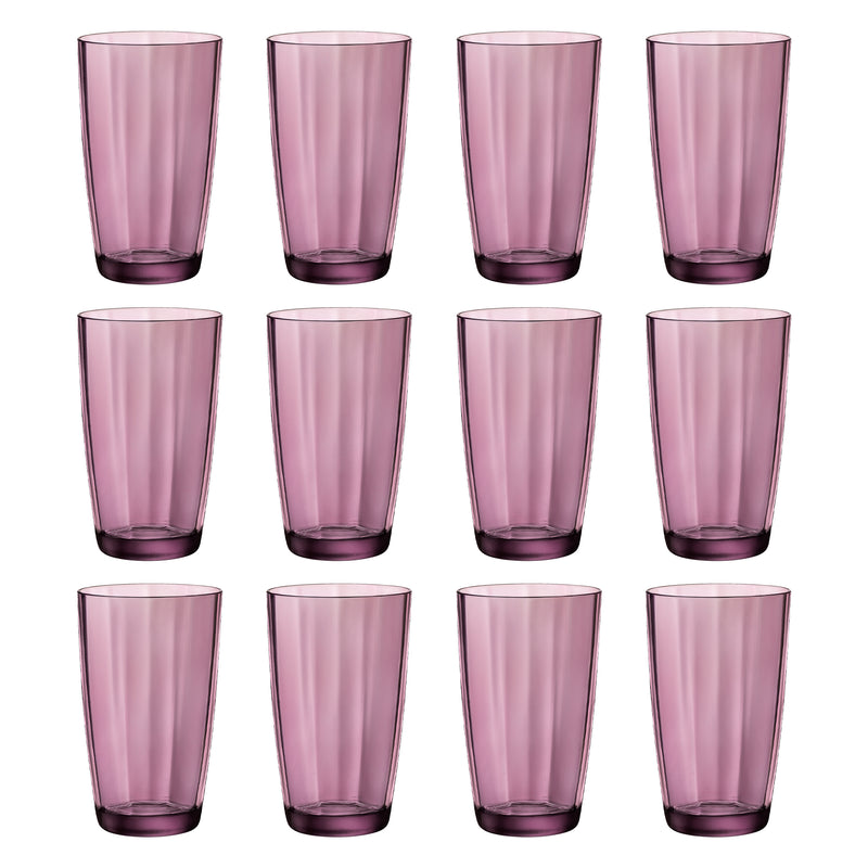 470ml Pulsar Highball Glasses - Pack of 12 - By Bormioli Rocco