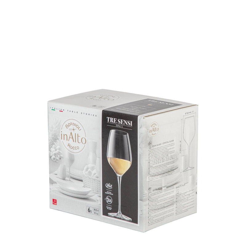 305ml Inalto Tre Sensi Wine Glasses - Pack of 12 - By Bormioli Rocco