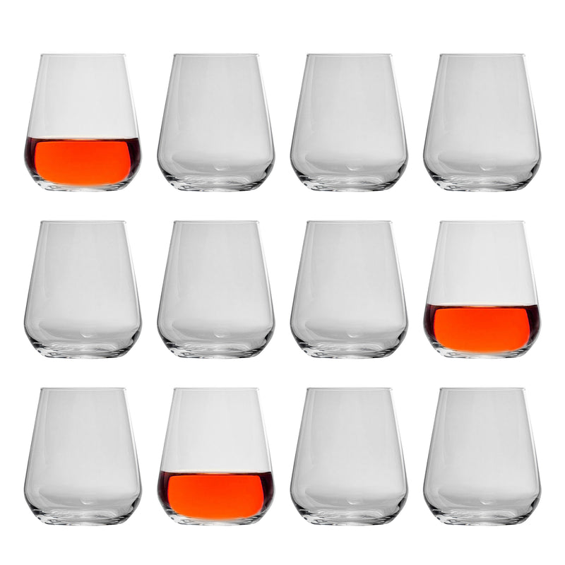 350ml Inalto Uno Tumbler Glasses - Pack of 12 - By Bormioli Rocco